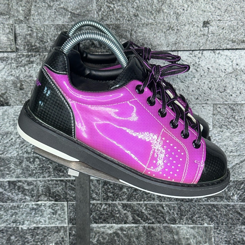 Prancer Purple / Black Bowling Shoes - 7